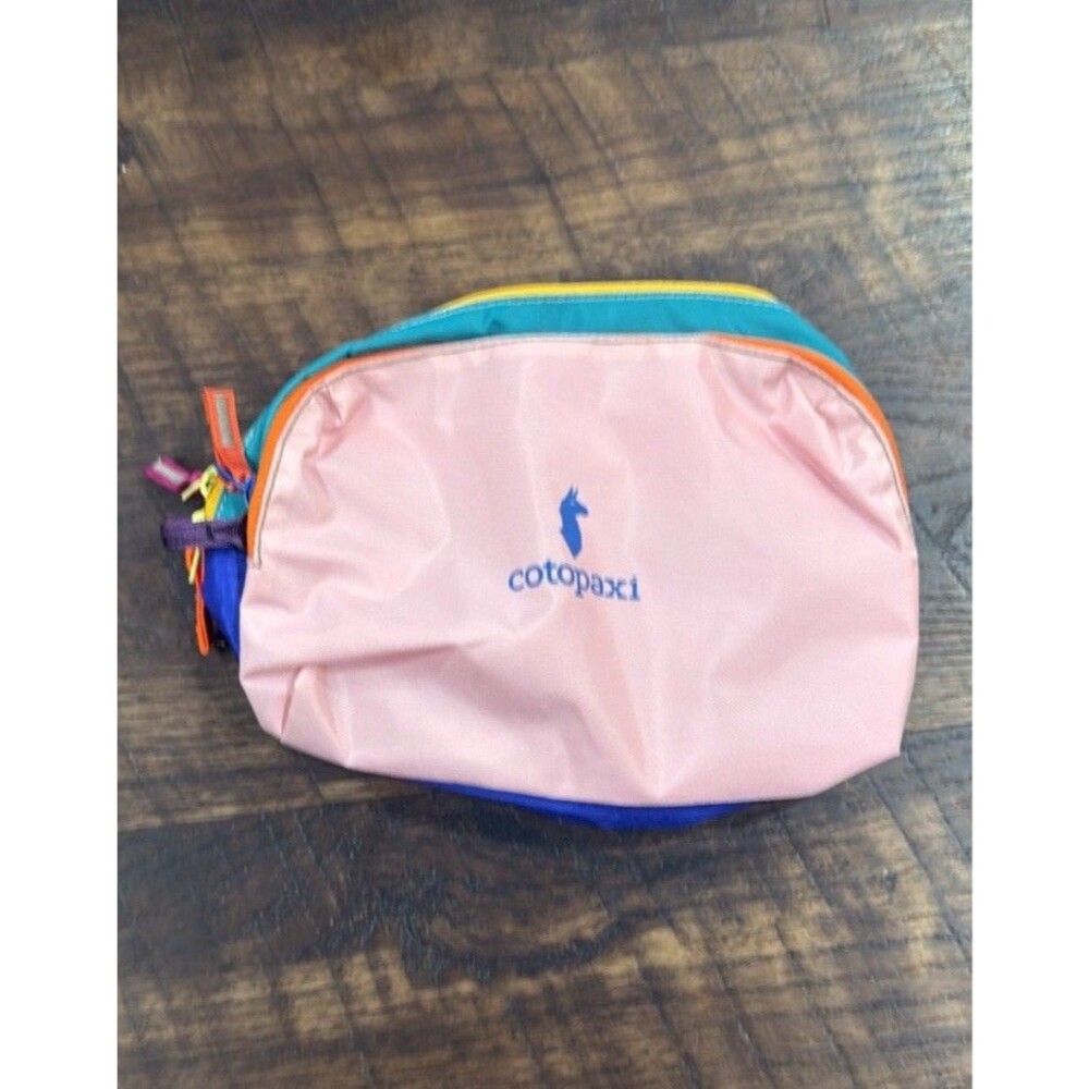 Cotopaxi Beauty Dino Accessory Bag in Pink Taglia Multicolor Makeup Bag NWOT